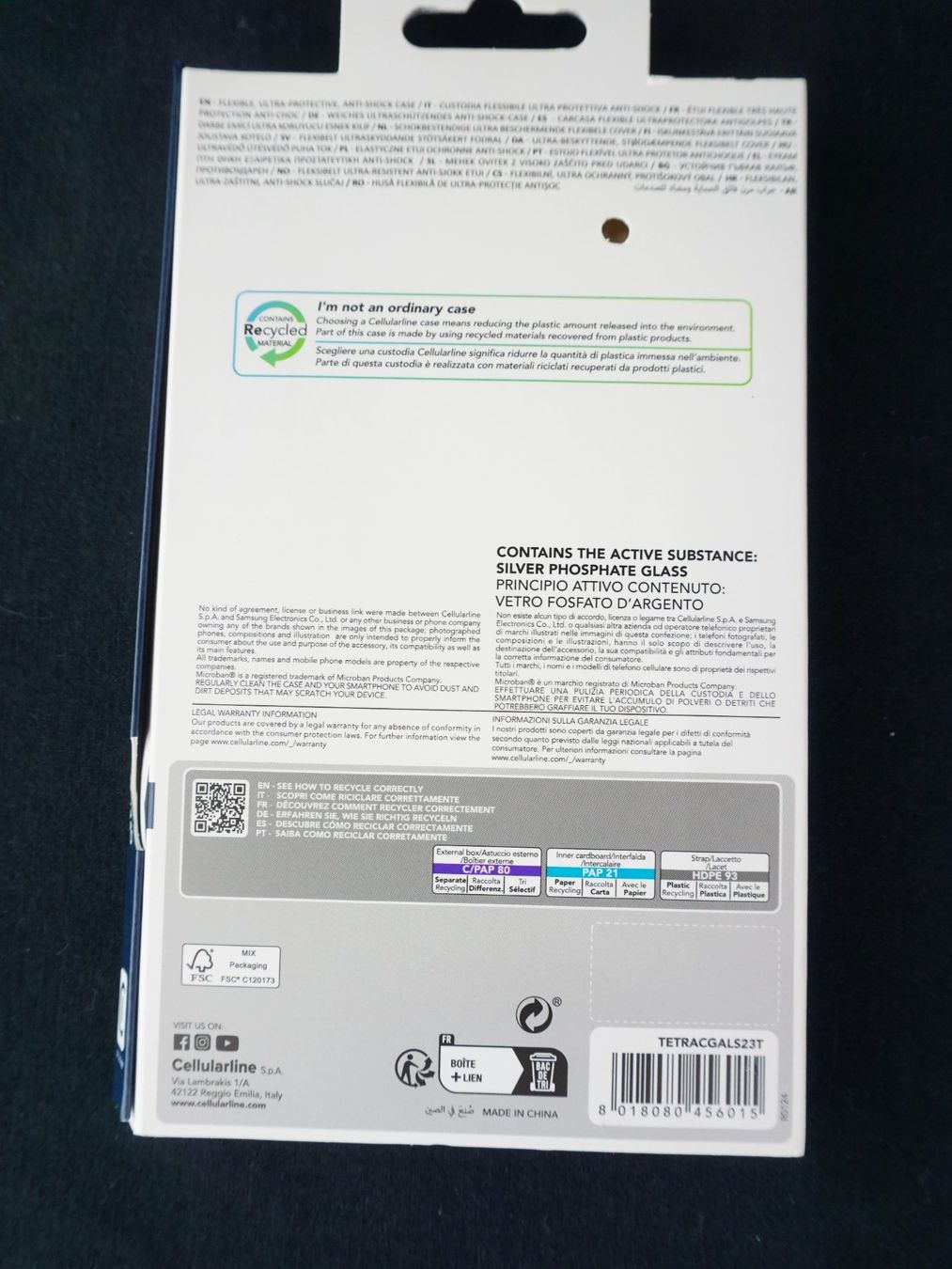 Cover & Protezioni schermo: Schutzhülle Samsung Galaxy S23 – Nuovo (secondo la descrizione) da Pratteln venduto da Restwert_Pratteln 3