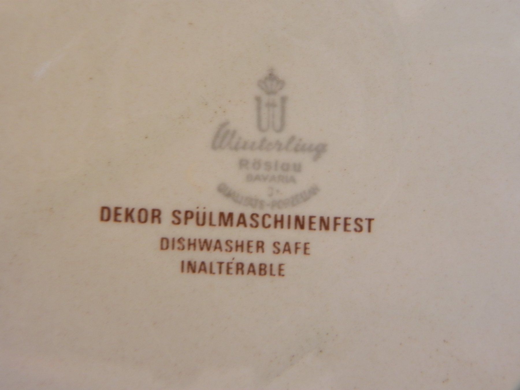 Winterling Schalen: Suppenschüssel Winterling Bavaria – Gebraucht aus Stallikon von pcerny16 2