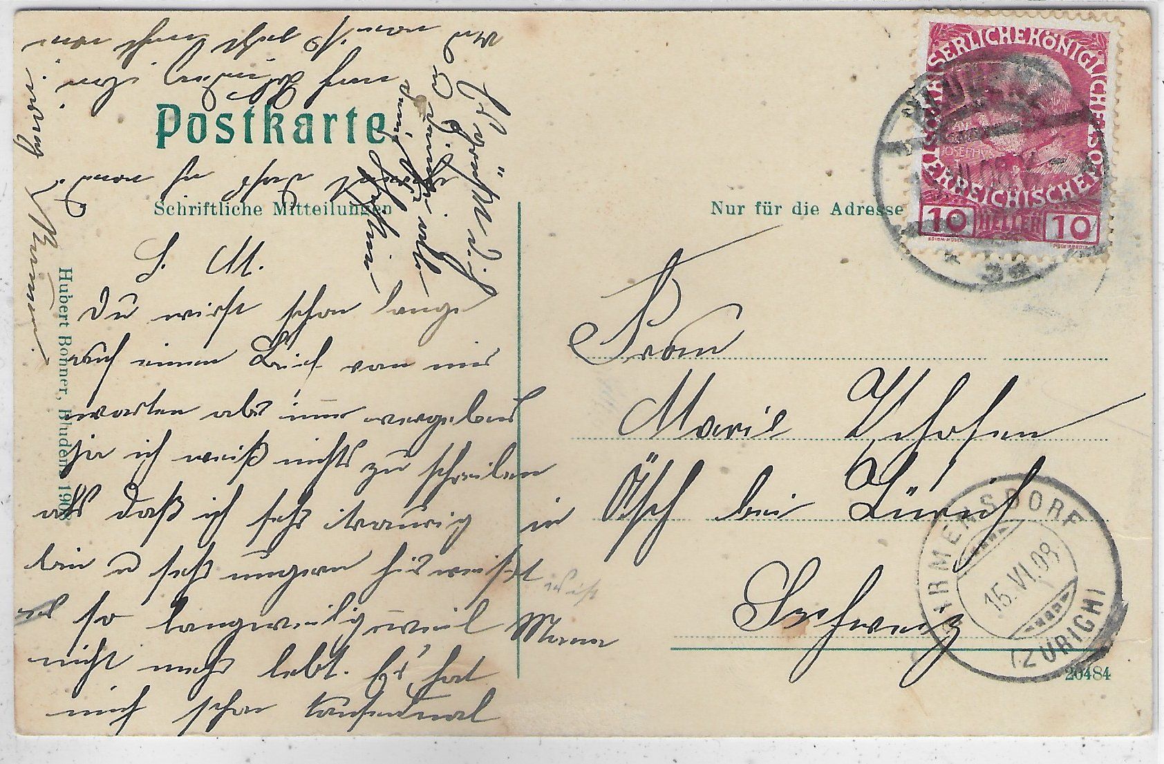 Cartoline postali: Bludenz - Hauptgasse – Usato da Ettingen venduto da Kartenplanet 1