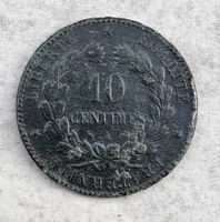 FRANCE 10 centimes Cérès 1896
