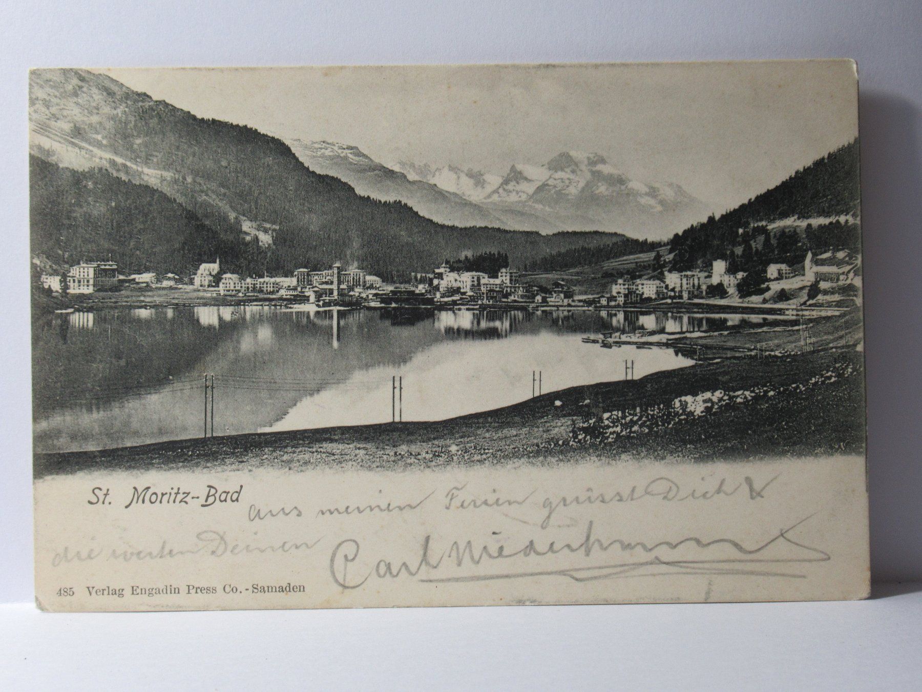Cartes postales: St. Moritz - Bad  1906 – D'occasion à Grenchen par Bluemchen1900