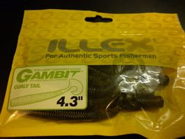Illex Gambit Curly Tail 4,3" Mud Minnow