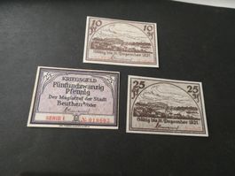 Dt. Reich, Beuthen a.d. Oder - Notgeld