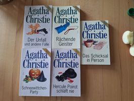 Agatha Christie Krimi-Klassiker Sammlung (5 Bücher) top!