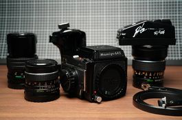 *TOP!* Mamiya M645 Komplettset