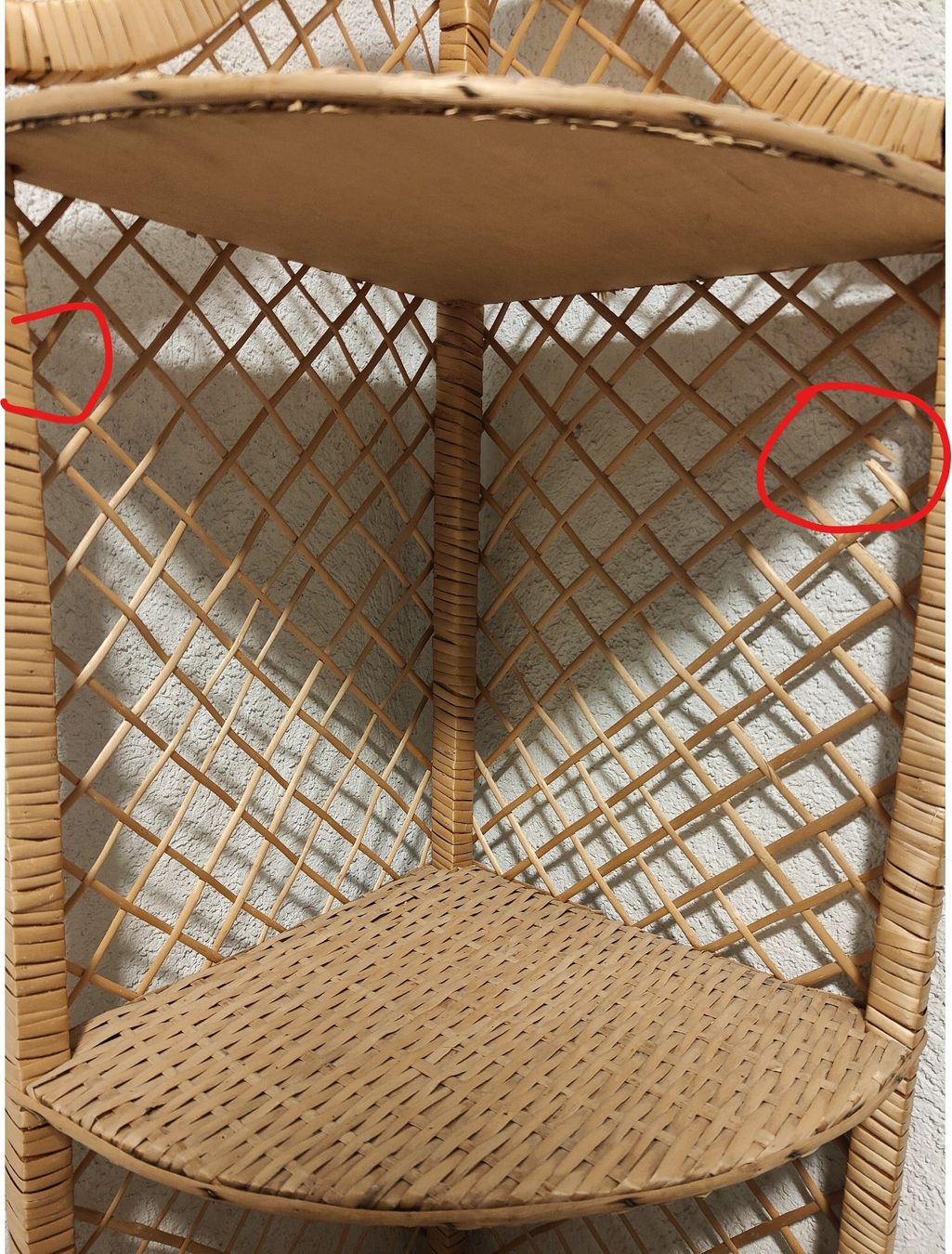 Étagères: Rattan-Eckregal – D'occasion à Studen BE par Paplo 8