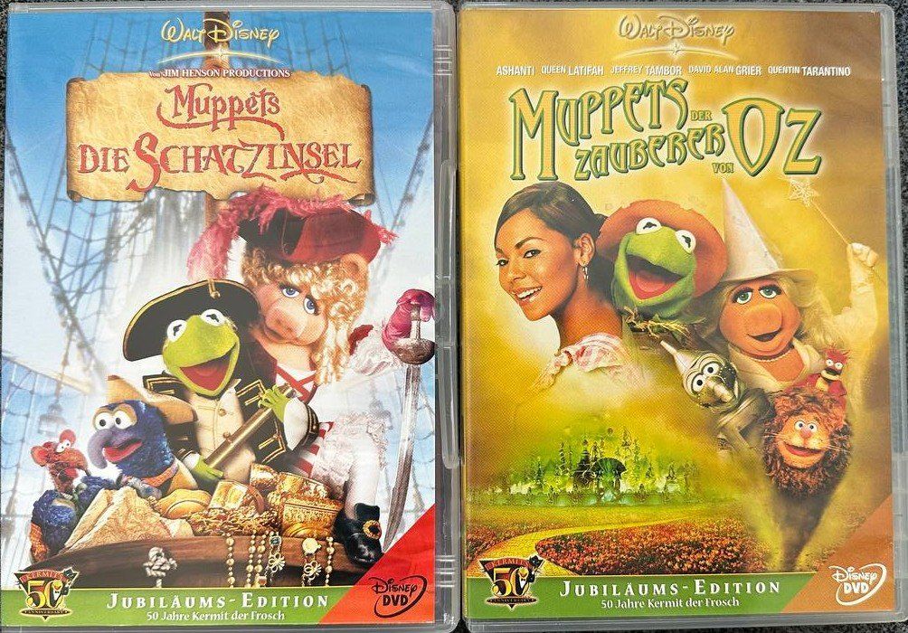 Tutti i DVDs: Muppets - Die Schatzinsel & der Zauberer von Oz – Usato da Beringen venduto da Mantafisch1