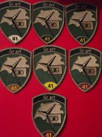Artillerie Abzeichen 7 Badges Gr Art 41 mit Klett
