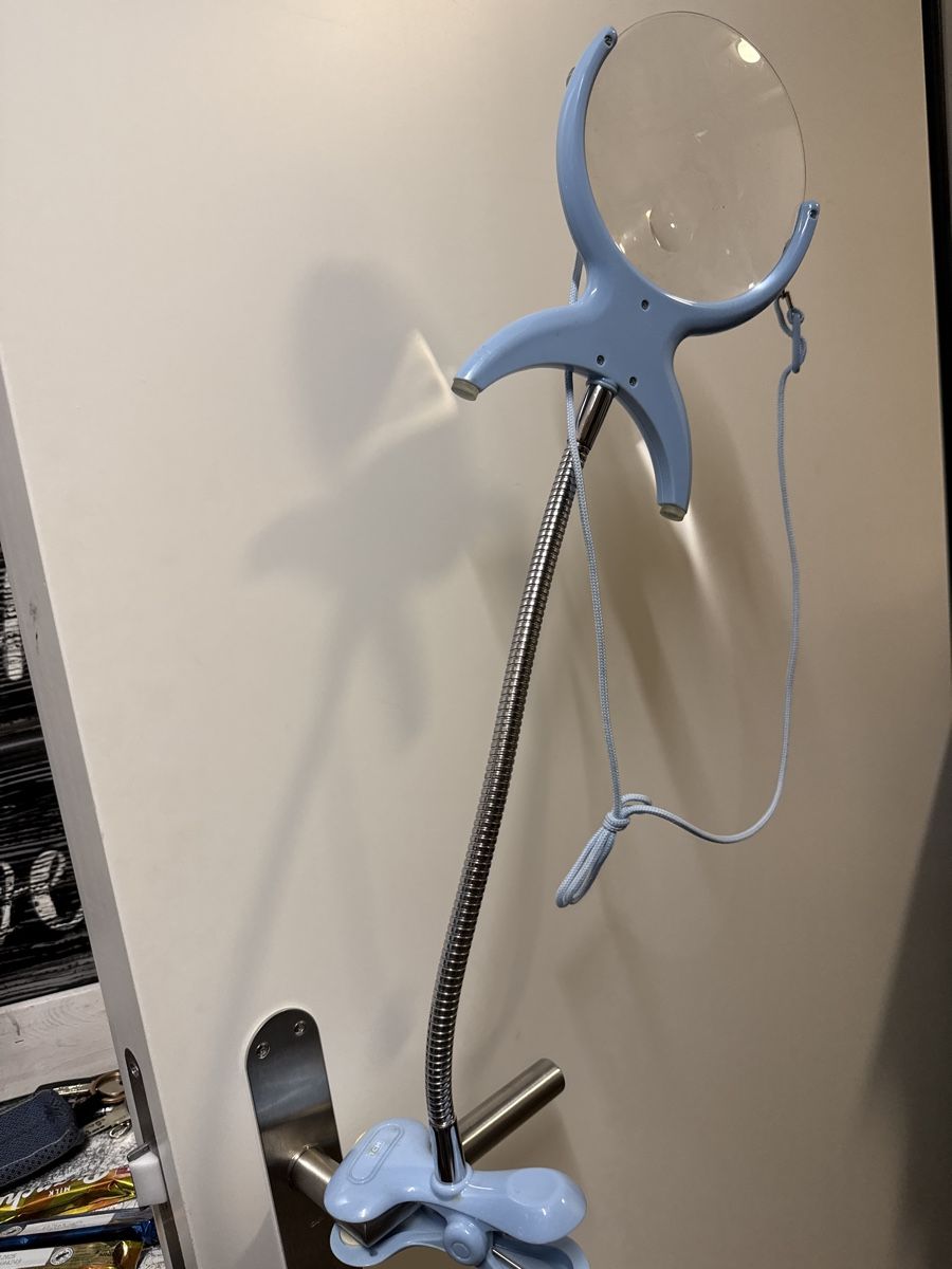 Altro per Ottica: Vintage Lupe / Leselupe mit flexiblem Arm – Usato da Amriswil venduto da used2use 1