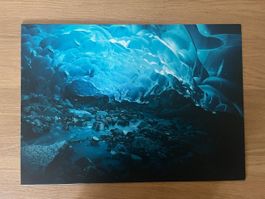 Displate Grotte de Glace Matte — Taille L