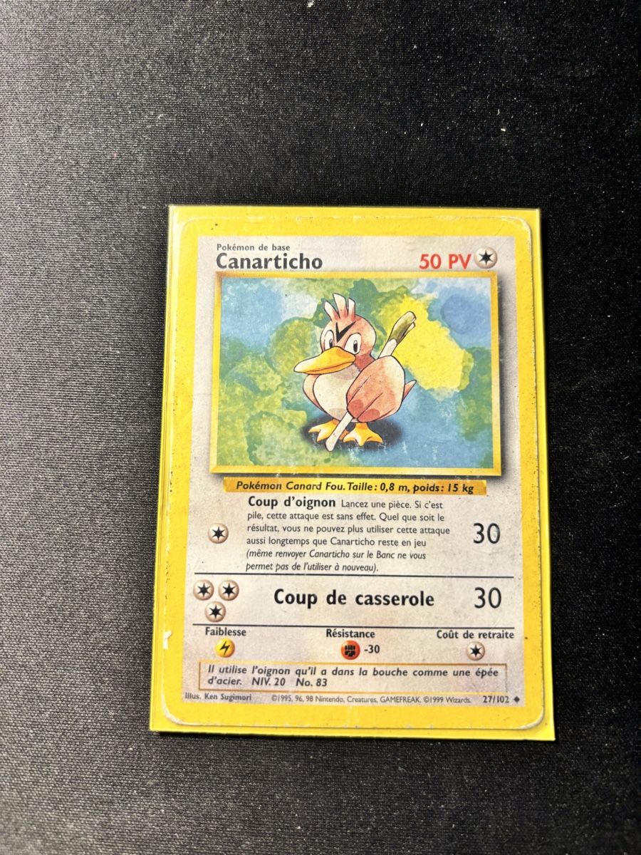 Pokémon Cartes à collectionner: Pokémon Canarticho 20 Base Set 83 – Neuf (Voir description) à Hedingen par Blattu01