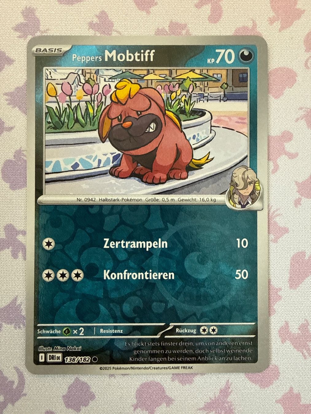 Pokémon Carte collezionabili: Peppers Mobtiff 138/182 reverse Holo - Ewige Rivalen – Nuovo (secondo la descrizione) da Gossau ZH venduto da Phelsuma01