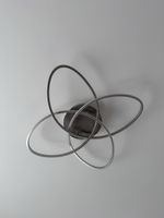Deckenlampe Cazorla Grau Aluminum