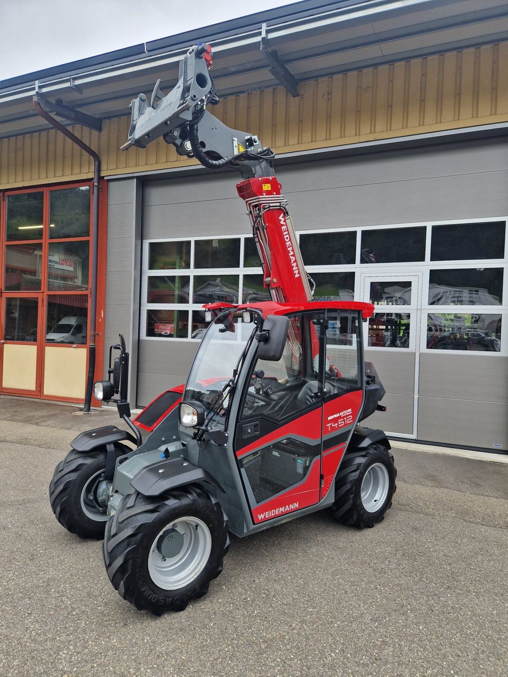 Weidemann Caricatori: Teleskoplader Weidemann 4512  45 PS – Usato da Menznau venduto da 6122 7