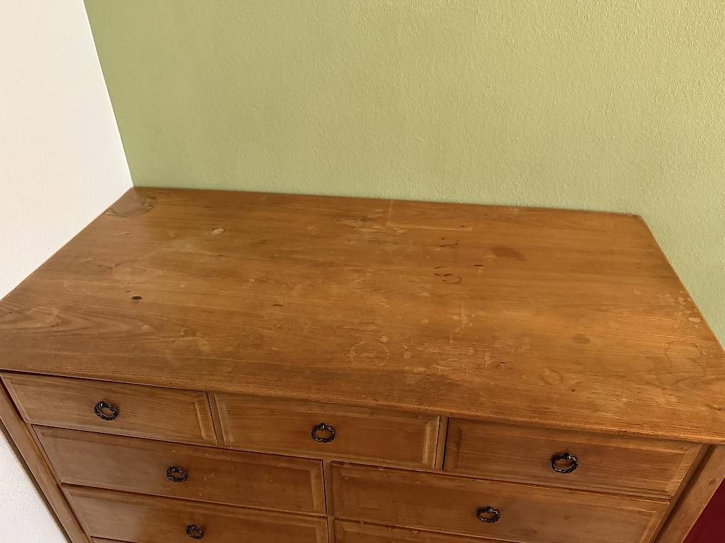 Cassettiere: Bauernkommode aus massivem Holz – Usato da Luzern venduto da sunnymountain33 2