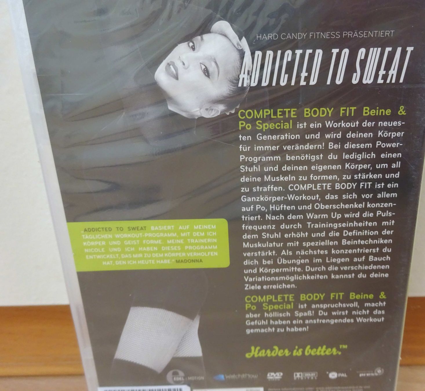 Tous les DVDs: 2 neue DVDs: Addicted to Sweat  - Workout – Neuf avec emballage d'origine à Zofingen par Justizia_01 2