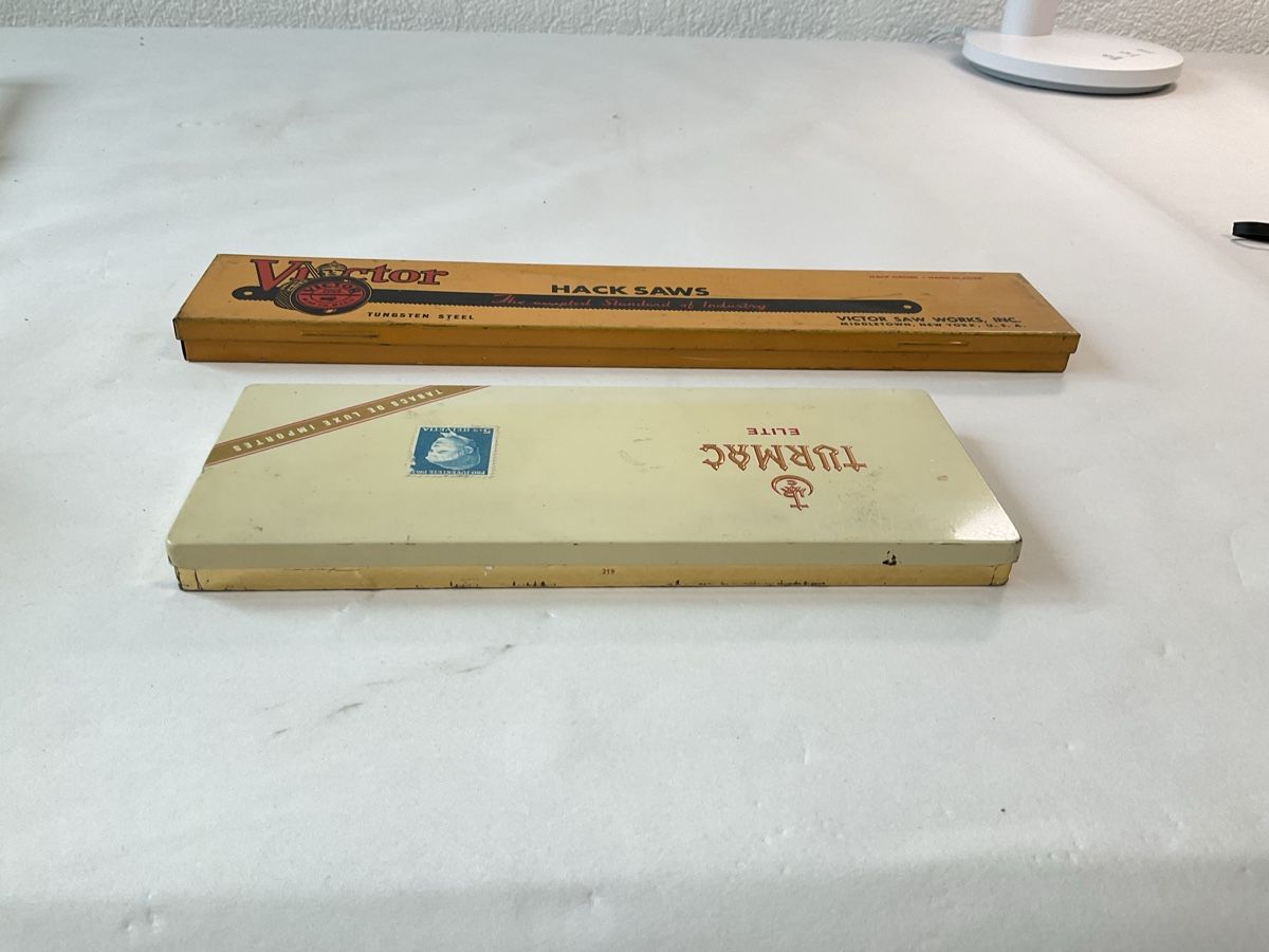 Barattoli: Deux boîtes vintage de collection  – Usato da Malleray venduto da Robot12 5