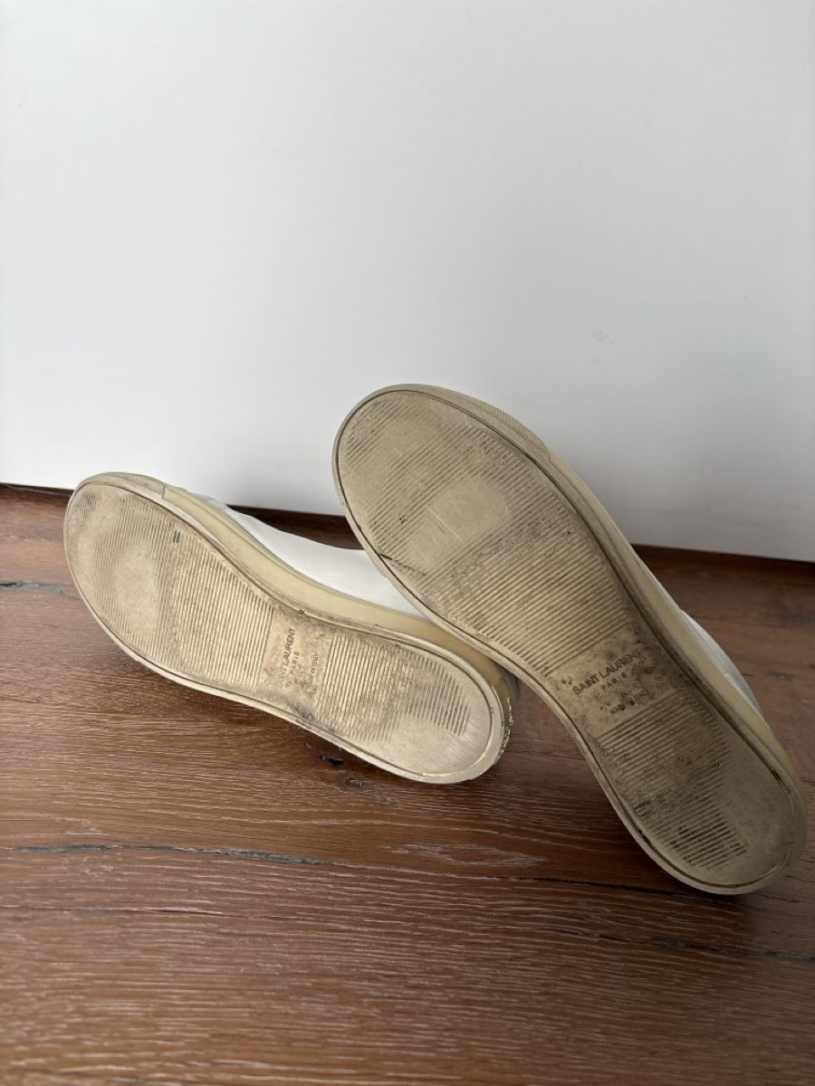 Saint Laurent Herrenschuhe: Saint Laurent Sneaker weiss Grösse 41 – Gebraucht aus Uitikon Waldegg von Tatawlk 4