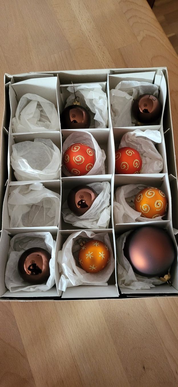 Alle Dekorationen: Christbaumschmuck aus Glas – Gebraucht aus Hittnau von fischsa1