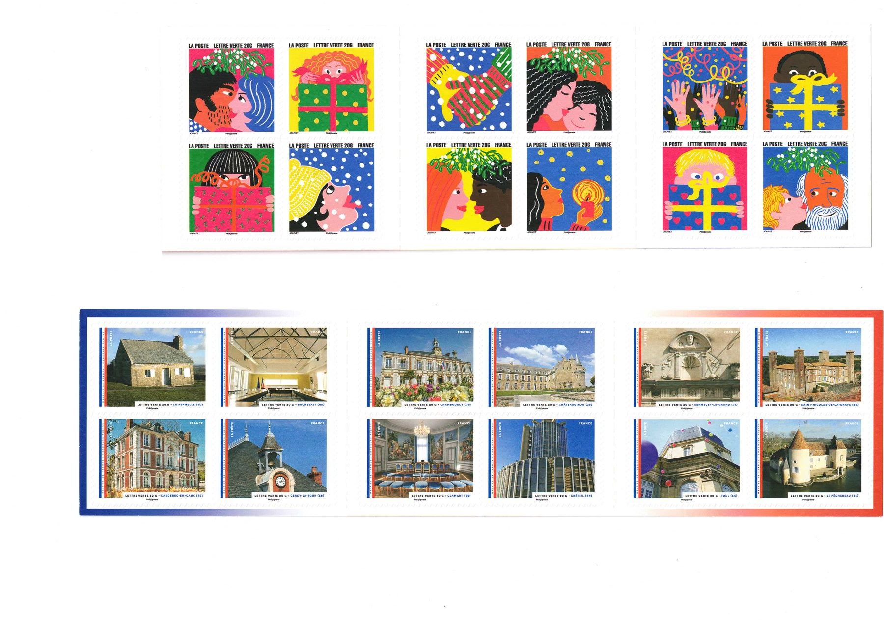 Tous les timbres: Carnets France 2015 ** – Neuf (Voir description) à CHENE-BOURG par Praslin