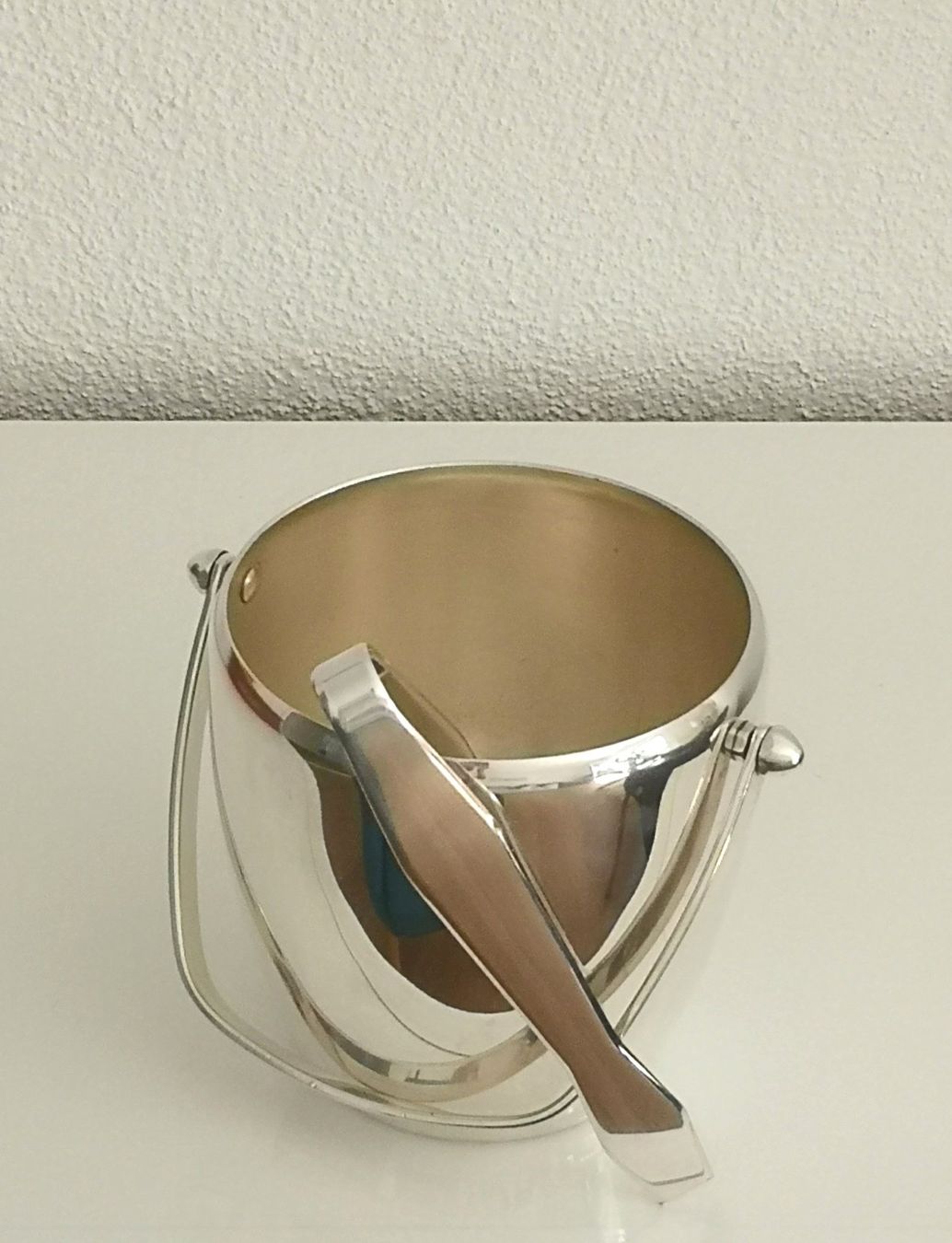 Altro: Vintage versilberter Eiskübel / Flaschenkühler von SPRING – Usato da Zürich venduto da Tanteemma369 9