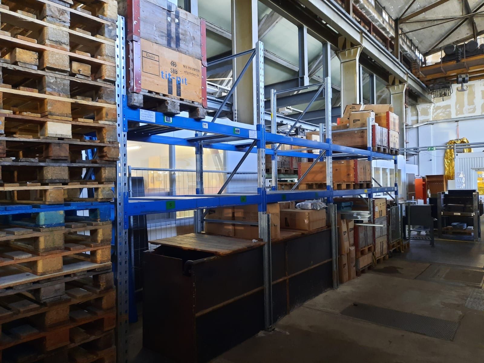 Scaffali: Palettenregale von Bito 2er Element. – Usato da Münchenstein venduto da tsp01