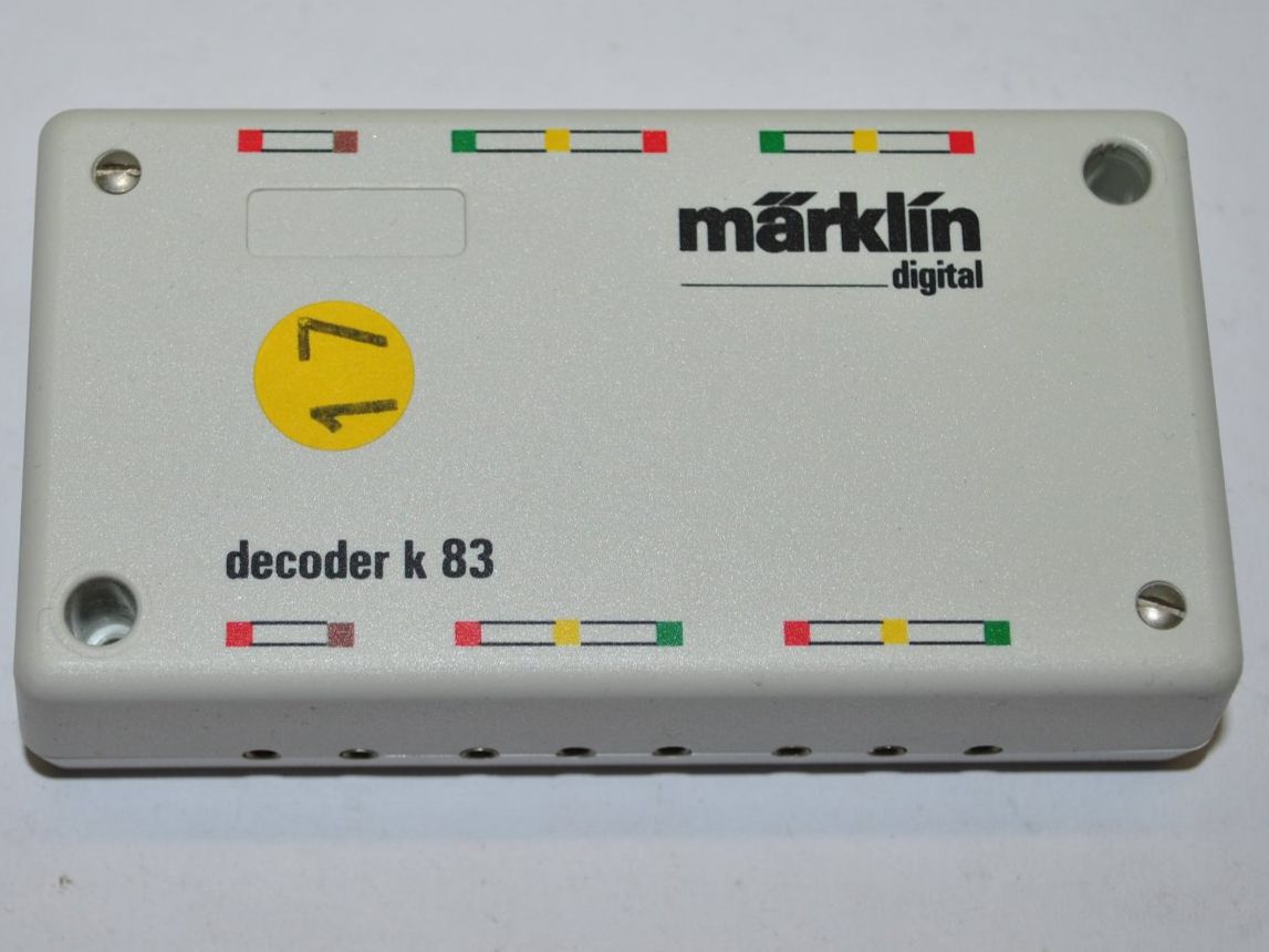 Märklin Modelleisenbahnen: Märklin Decoder 6083 (PDB061) – Gebraucht aus Aarwangen von Bahnsupport