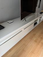 Modernes TV-Lowboard in Weiss (Hochglanz)