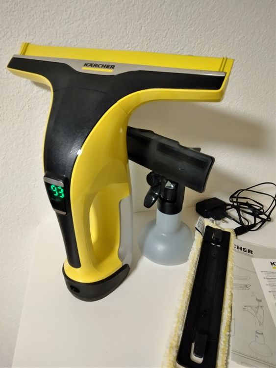 5,5V Alimentatore Caricatore Compatibile Con Kärcher KV4, KWI 1, WV1, WV2, WV2 Plus, WV5, WV45, WV52, WV55, WV60, WV70, WV75, WV75 Plus, WV5 Premium, WV Easy, WV Classic Caricabatterie