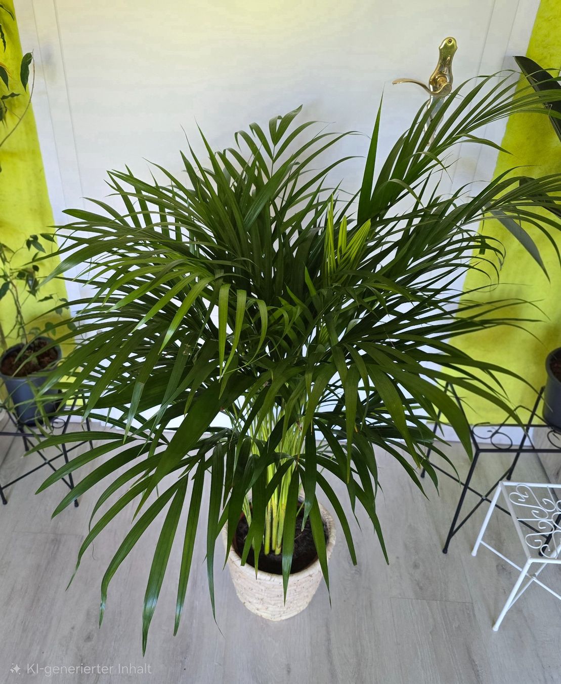 Plantes & graines: Areca Goldfrucht Palme inklusive Übertopf – D'occasion à Aarburg par Glitzerschein 4