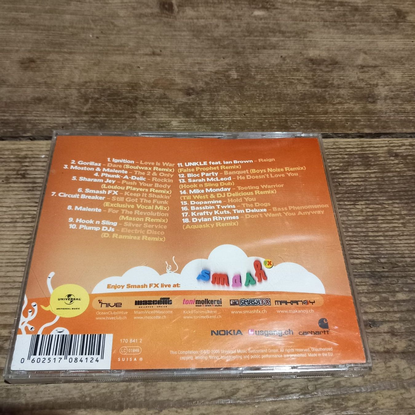 CD: Smash FX Freaxxl feat. Makanov VJs – Usato da Ganterschwil venduto da zaz_h9b6 2