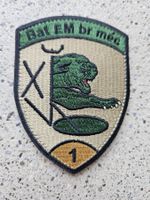 Badge Bat EM br mec 1 gold mit klett ***