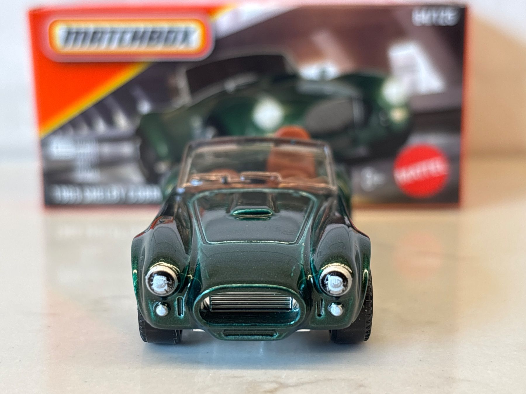 Matchbox Modellautos: Matchbox Shelby Cobra 427 1965 Voiture Miniature Neuf! – Neu und originalverpackt aus Gollion von Hampton 3