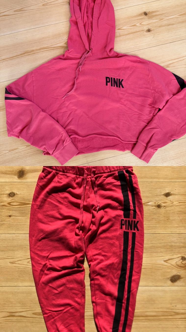 Kleiderpakete: Ensemble de sport rose – Gebraucht aus Bulle von sop_ct6x