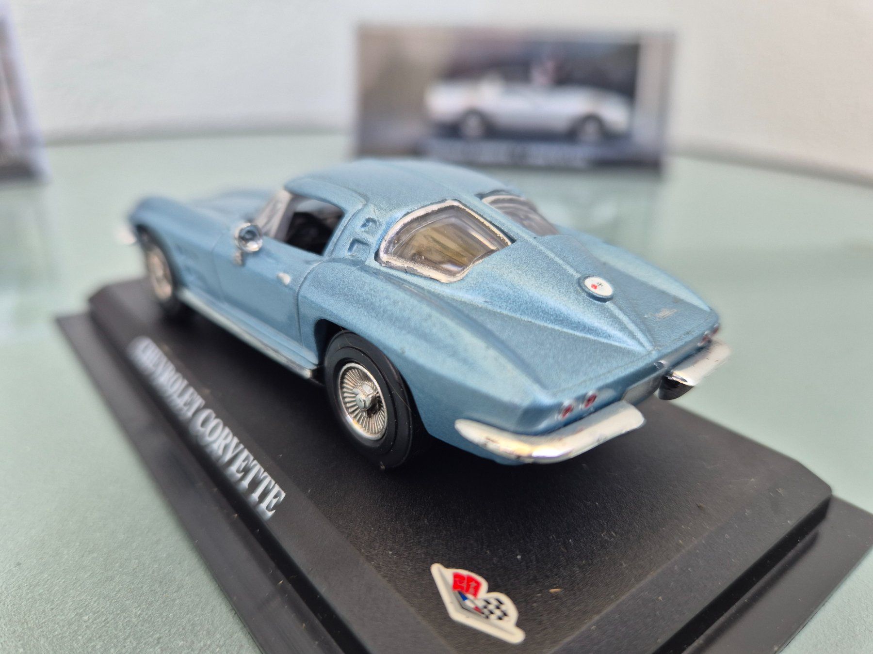 Chevrolet Modellini d'auto: Chevrolet Corvette Stingray  1963. 1:43 – Usato da Oberbuchsiten venduto da laffite54 1