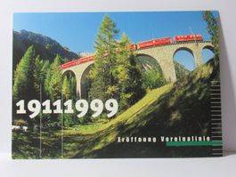 Bildpostkarte , Eröffnung Vereinalinie 1999