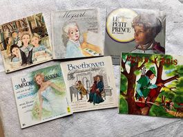 Lot de 6 33 tours vinyles musique classique