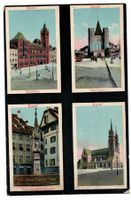 Basel, Mehrbilderkarte, um 1910