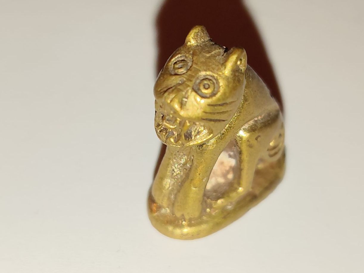 Ciondoli: Thailändisches Tiger Amulett Messing (Nr.034) – Usato da Rothrist venduto da SiddharthaMoon 1