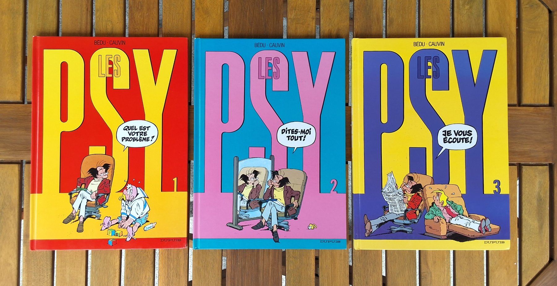 BD: BD's Les Psy tomes 1 à 3 – D'occasion à Cheseaux-Lausanne par fregate44