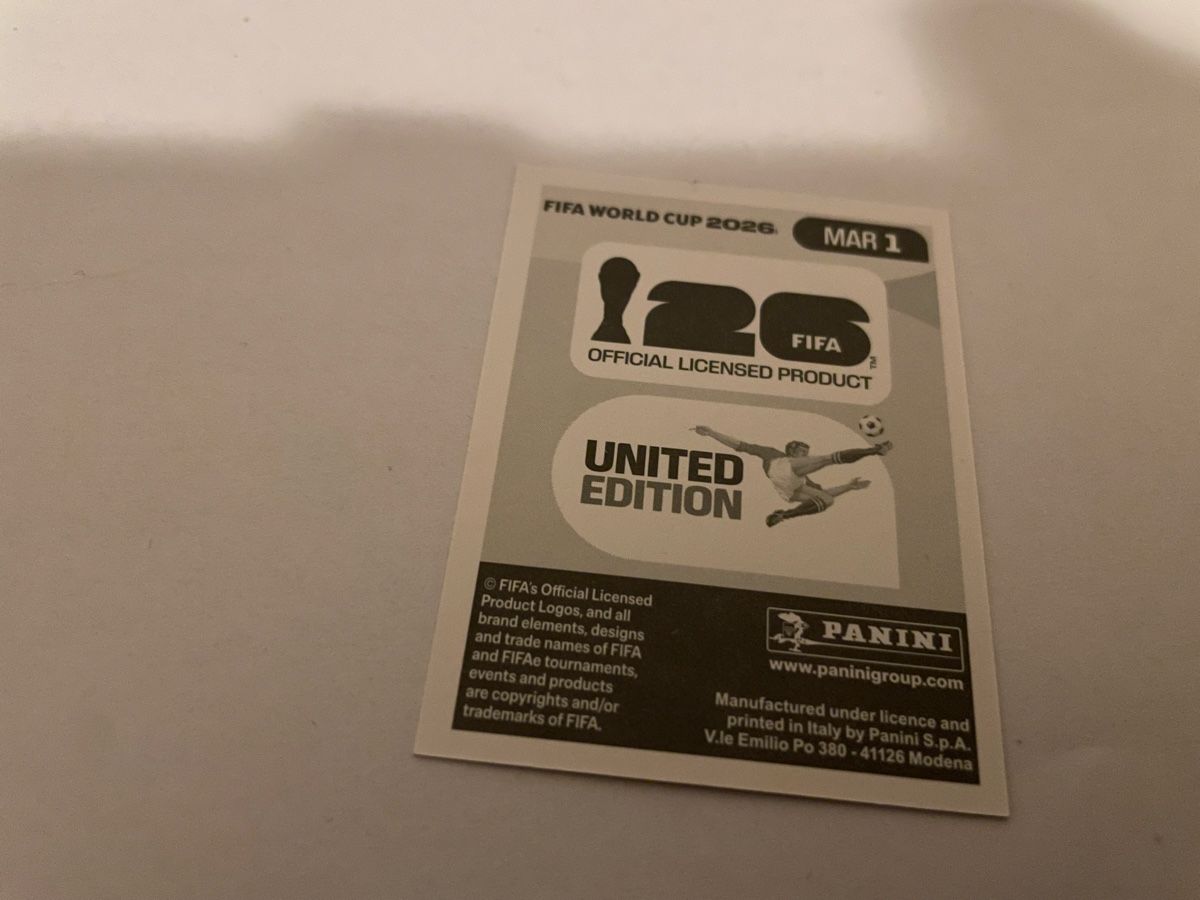Panini Carte collezionabili: FIFA WM 2026 Marokko MAR 1 – Nuovo (secondo la descrizione) da Winterthur venduto da Cobraforce 1