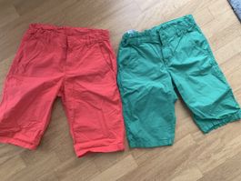 2 Shorts Benetton Gr. 170