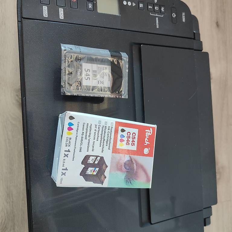 Stampanti: Canon TS3350 Farbdrucker / Scanner – Usato da Silenen venduto da MB1992