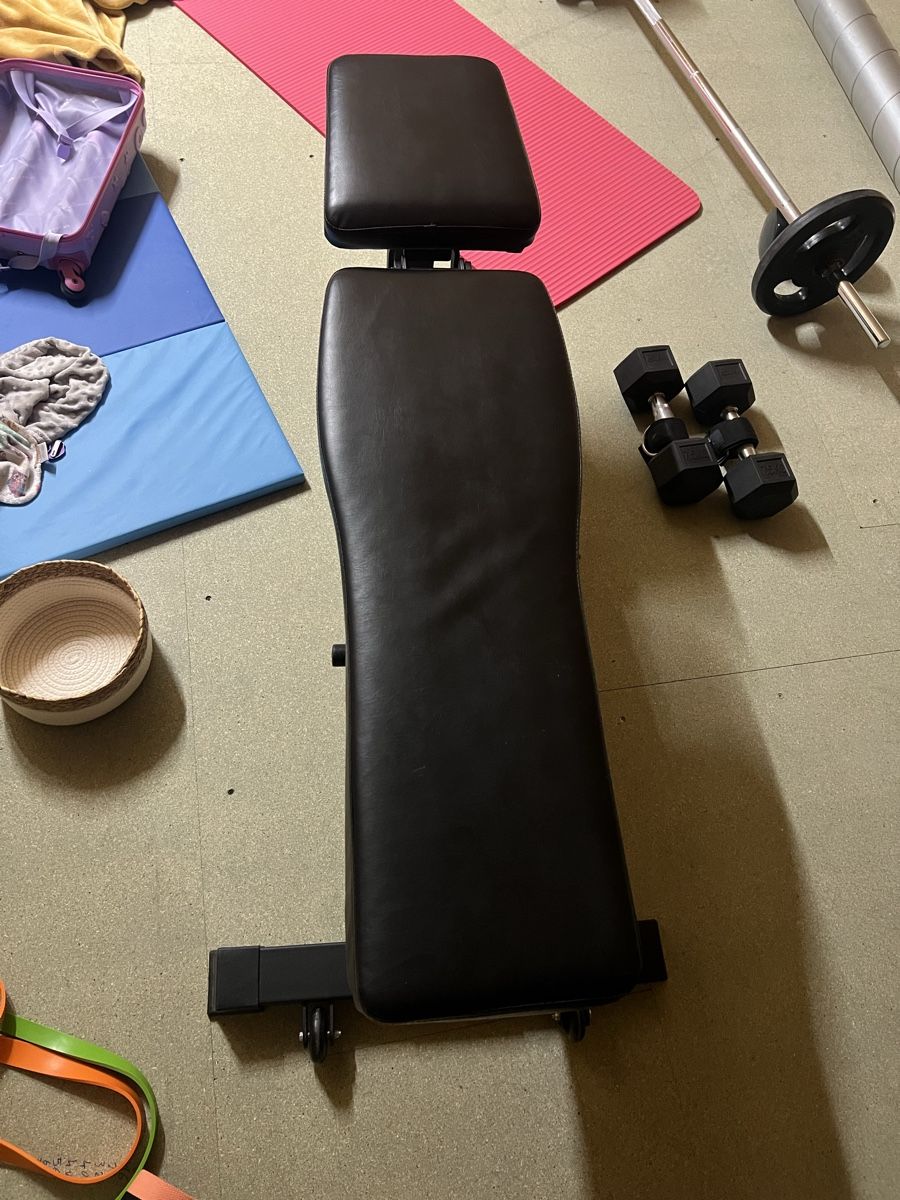 Hometrainer: Hantelbank schwarz – Nuovo (secondo la descrizione) da Nesselnbach venduto da cel_nn26