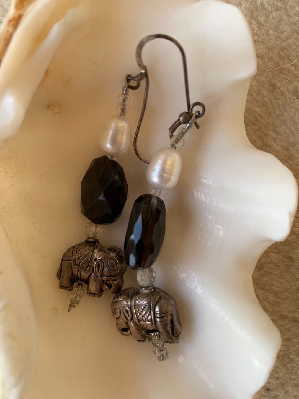 Boucles d'oreille: Ohrringe mit Elefanten – Neuf (Voir description) à Birsfelden par Exclusivity 1