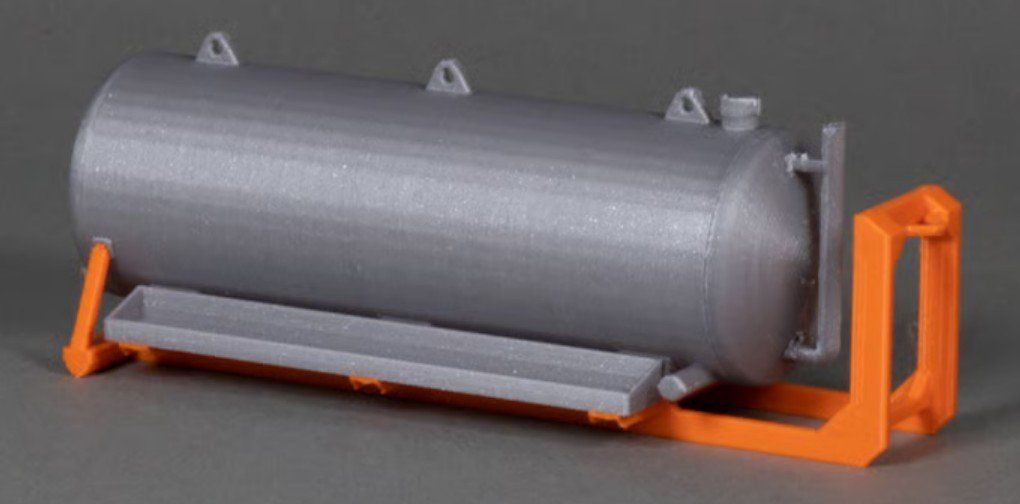 Modellbausätze & Standmodelle: MSM 5617.02 Wassertankrahmen orange – Neu und originalverpackt aus Dagmersellen von FBM-Bacheli