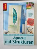 Aquarell mit Strukturen, Malbuch für kreative Ideen/basteln