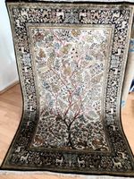 Ghom Seidenteppich 167*109cm handg.frisch prof.gewaschen