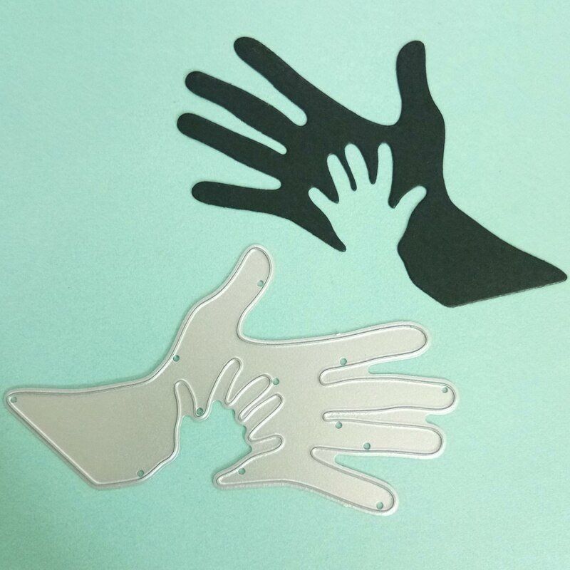 Schablonen: BABYHAND AUF MAMIHAND STANZSCHABLONE – Neu und originalverpackt aus Affoltern am Albis von Makianwa 1