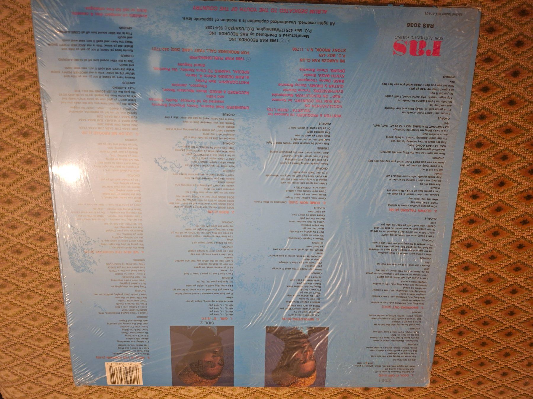 Dischi in vinile: Reggae LP - Ini Kamoze - Shocking Out – Usato da Bernex venduto da Wannabehasbeen01 1